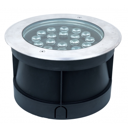 Oprawa LED  PXYH245GM  12 / 18 / 24 / 30 Watt,  dowolny kolor+ RGB IP68 stal nierdz.